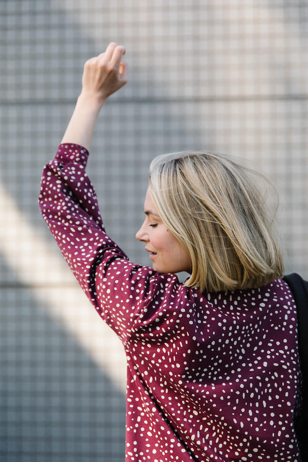 Hupparimekko, Wild Dots Burgundy