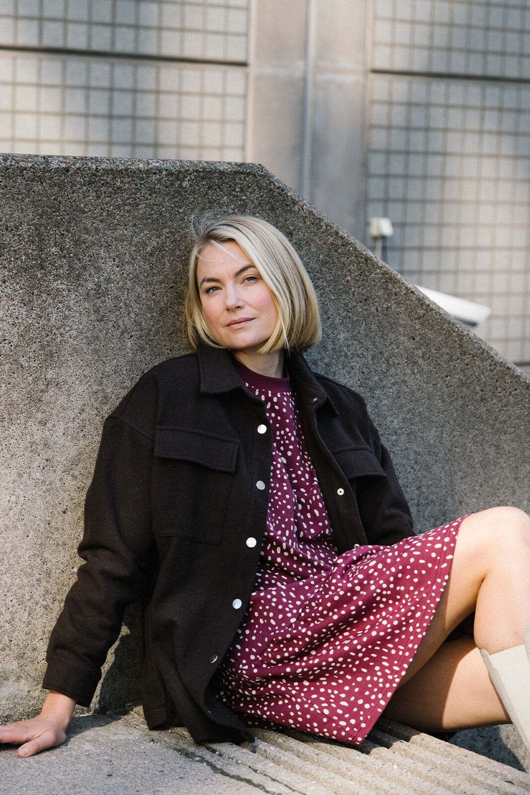 Hupparimekko, Wild Dots Burgundy