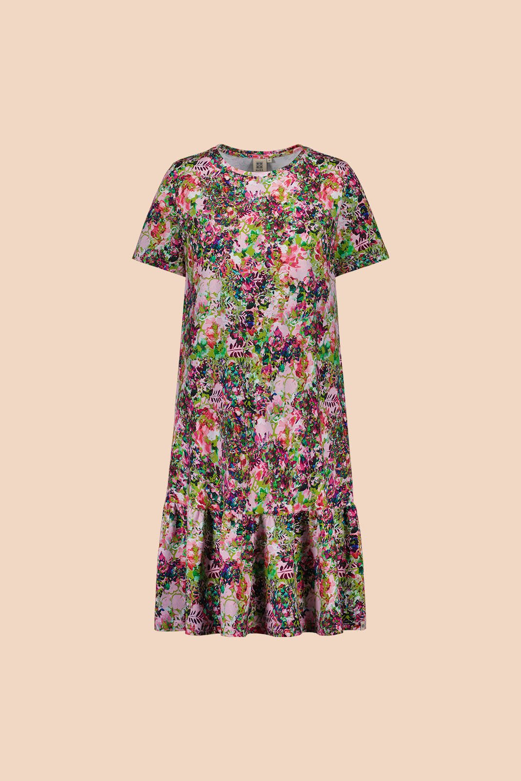 T-paita-mekko, Blooming Forest Bright